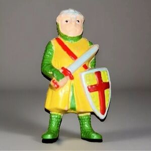 Vtg Soma Robin Hood Templar Knights Figure 1.75” Action Figure